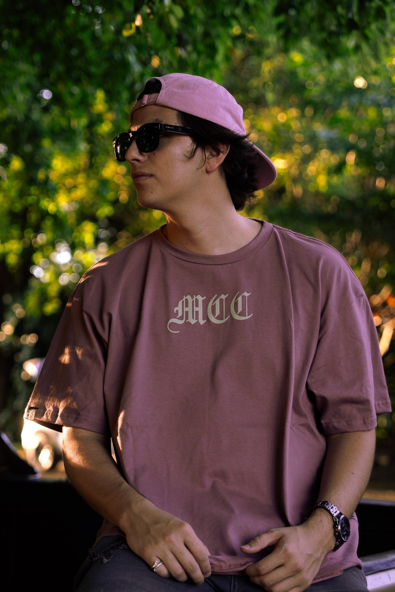 BASIC Dusty Rose Tee