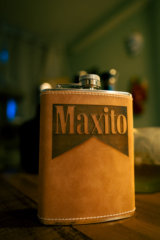 Smoked Leather Kanteen