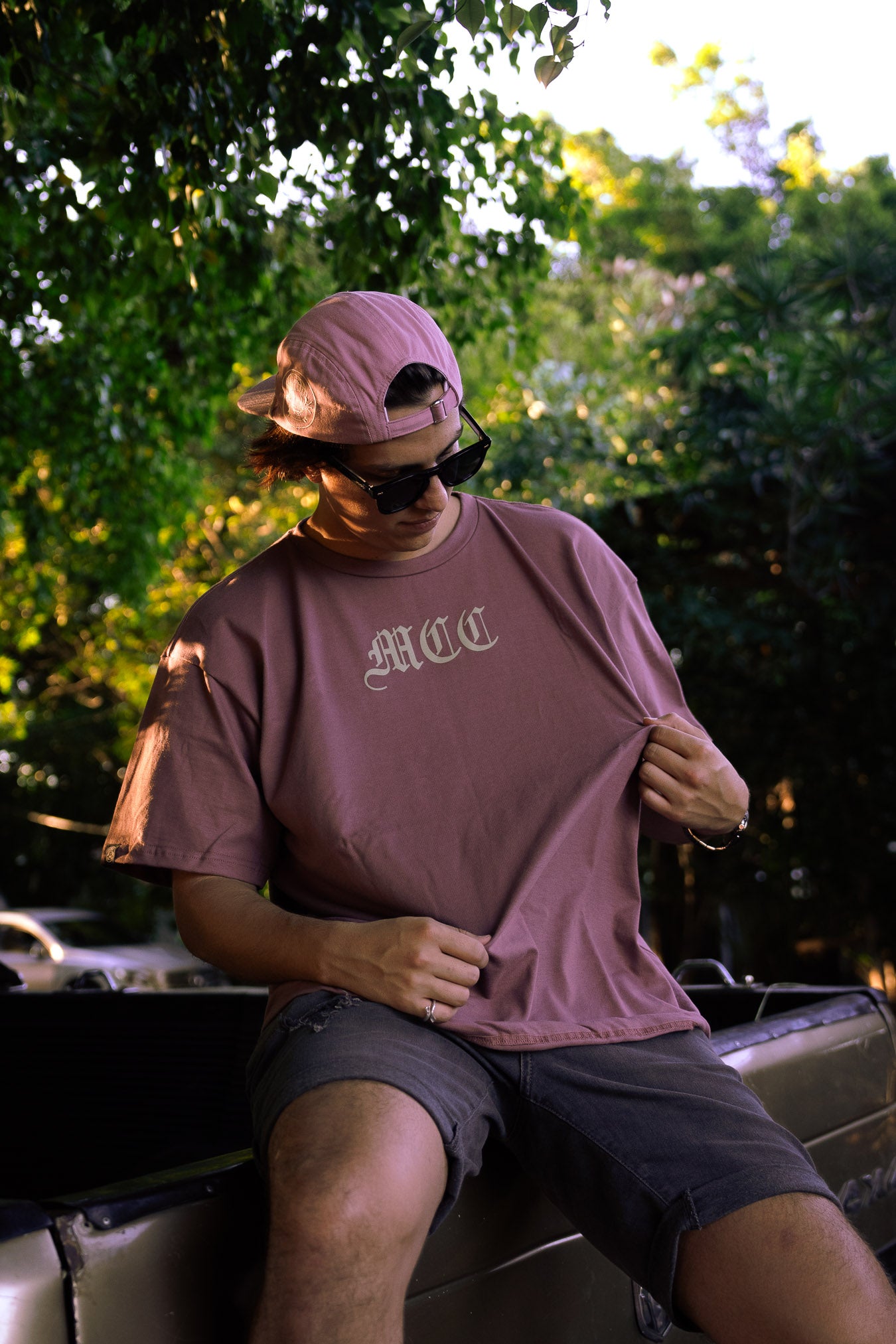 BASIC Dusty Rose Tee