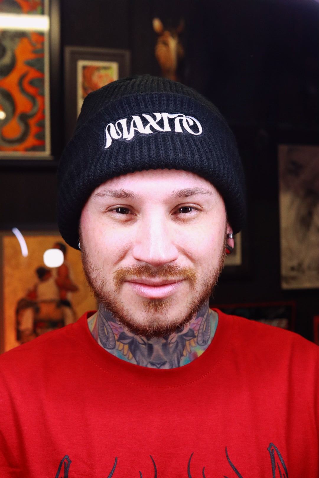 Maxito Black Beanie