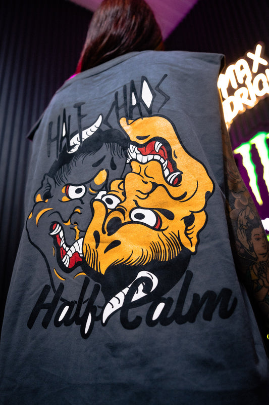 Half Chaos ☯️ Half Calm Sleevless Shirt