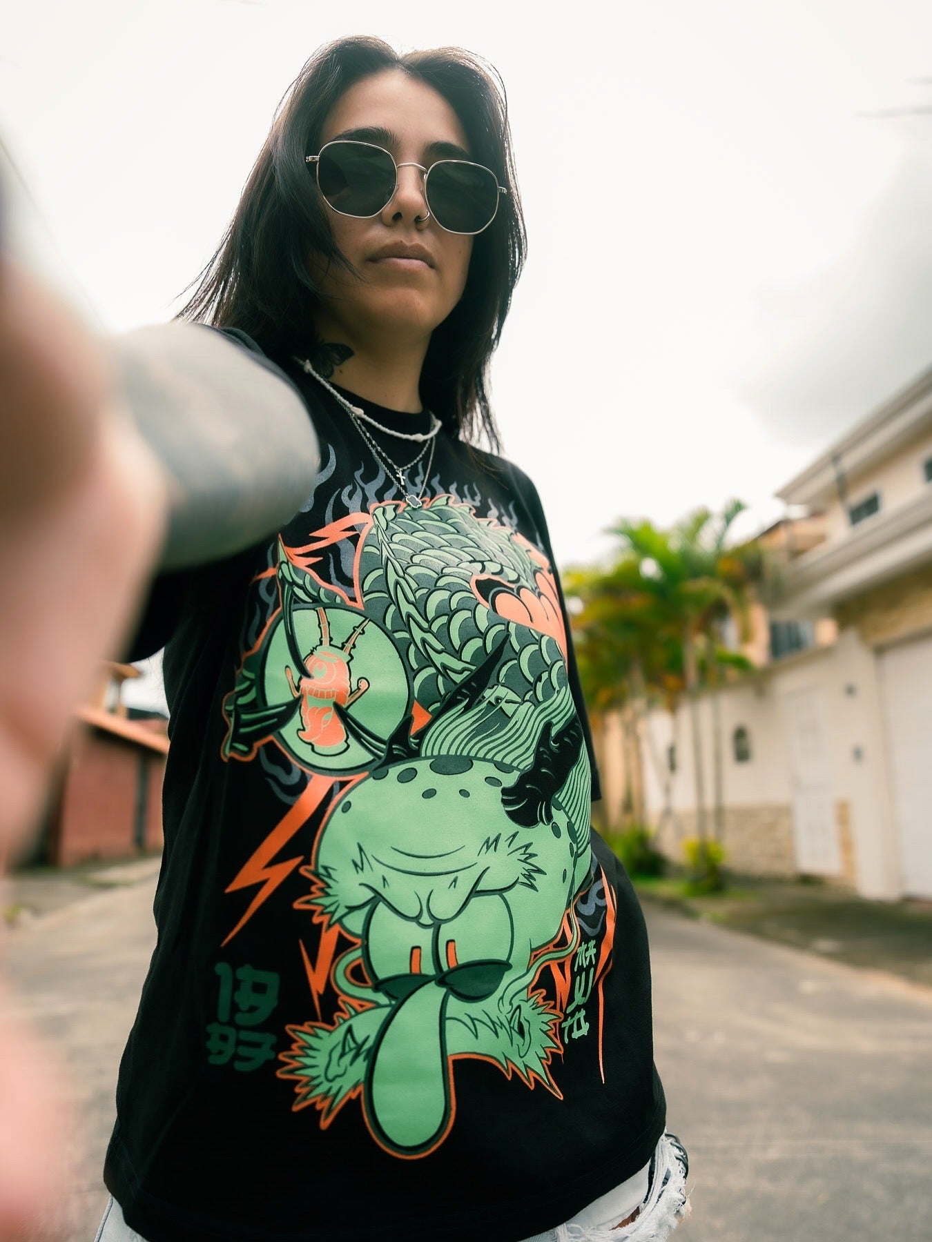Squid Dragon tee