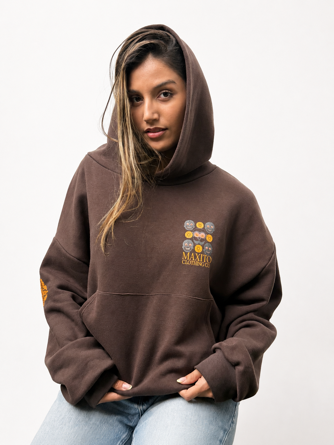 MAHAKALA Boxy Hoodie