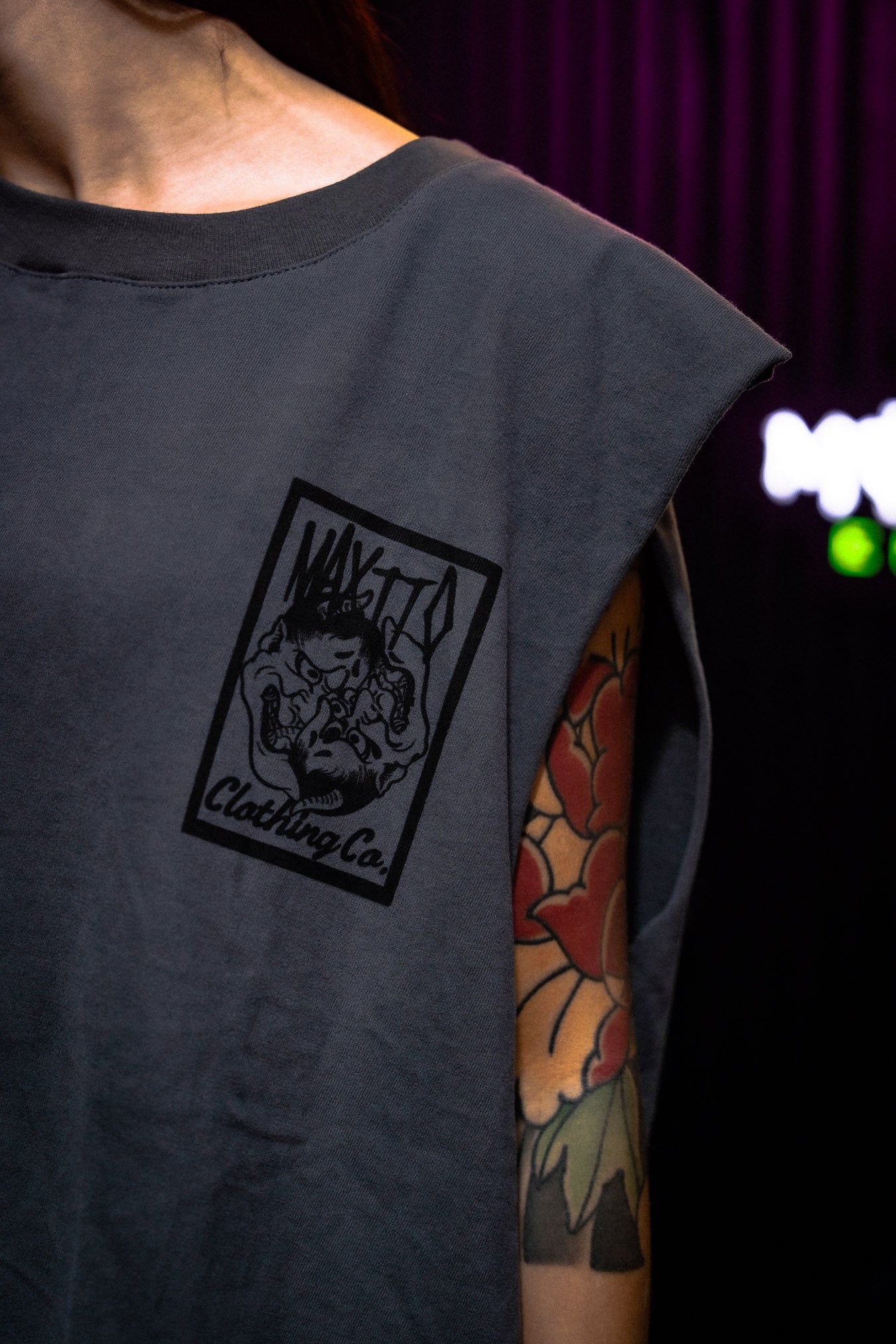 Half Chaos ☯️ Half Calm Sleevless Shirt