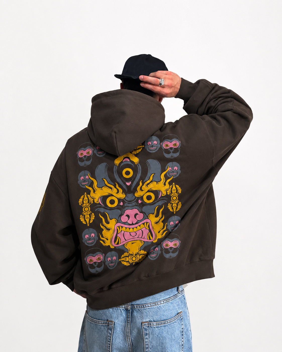 MAHAKALA Boxy Hoodie